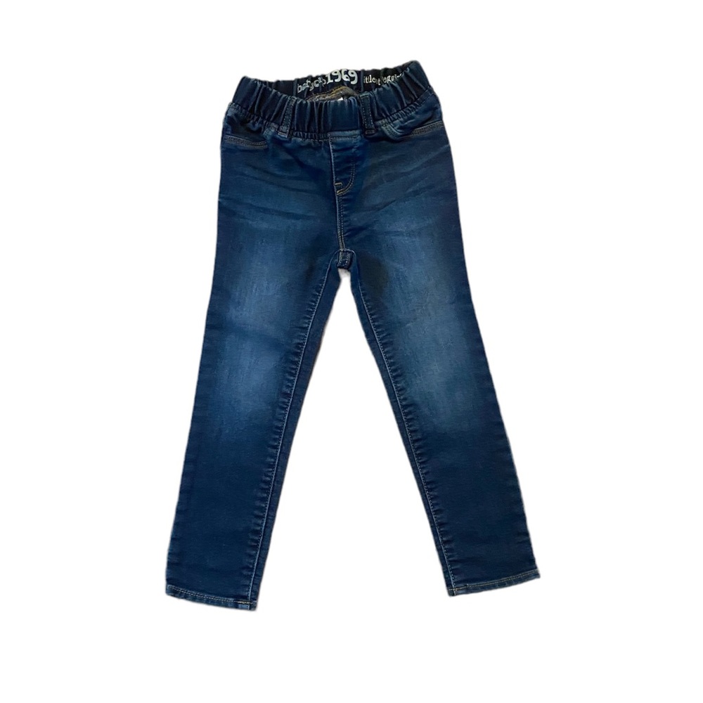 Baby Gap toddler girl jean leggings size 4